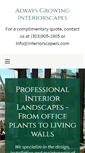 Mobile Screenshot of interiorscapers.com